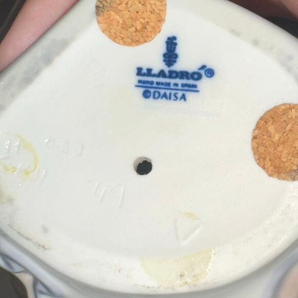 Lladro 5211 Porcelain Figurine Girl With Parasol Spain Collectible 8" Tall - Picture 4 of 6